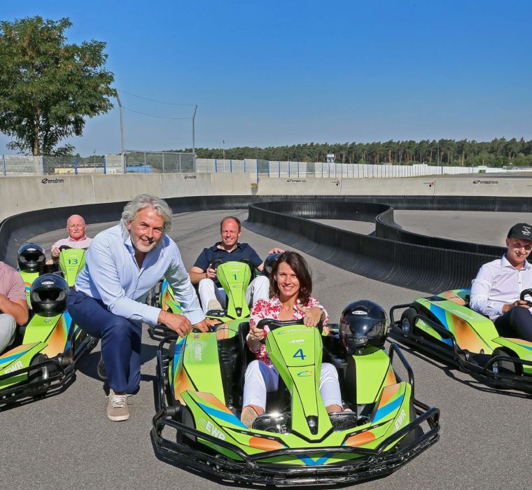 Thomas Reister (emodrom) mit Rita Schwarzelühr-Sutter (SPD)