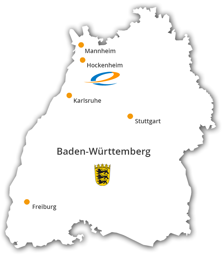 Location of emodrom in Baden-Württemberg